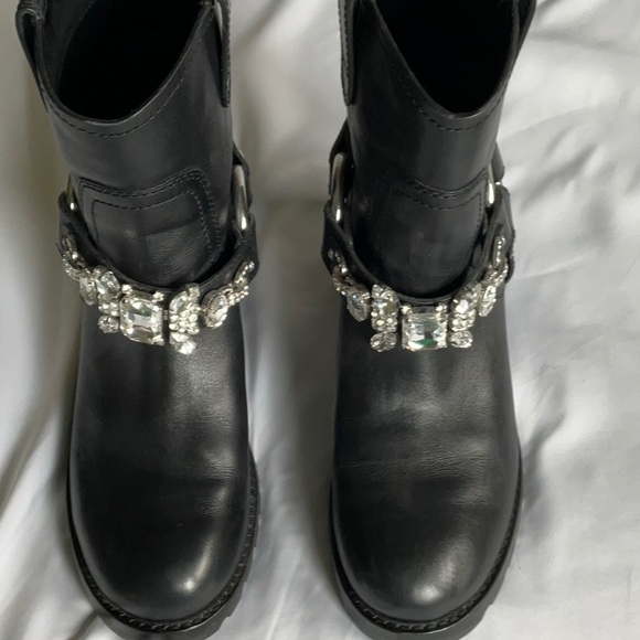 Marc Jacobs Embellished Boots 37.5 7.5 - Picture 2 of 10